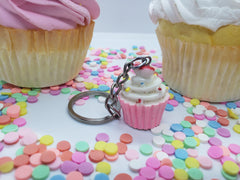 Cupcake keychains